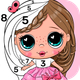 Paint by Number Girl Games