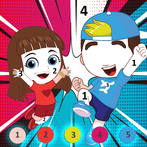 Luccas Neto Coloring by Number