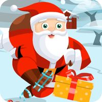 Santa on Skates Christmas 2023