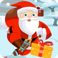 Santa on Skates Christmas 2023