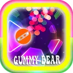 Gummy Bear Piano Tile Hop Game