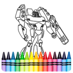 Robot Coloring Game for Boys