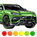 Car Coloring Book - Car Paint