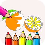 Coloring Fruit Vegetable