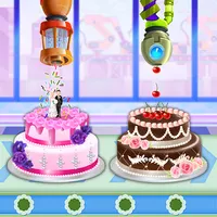 Wed Party Cake Factory Game