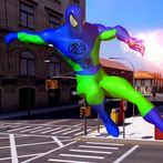 Ninja Spider hero fighting