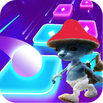 Smurf Cat Dance Tiles Hop