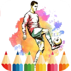 coloring world football