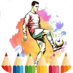 coloring world football