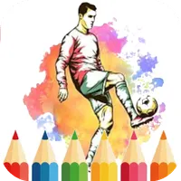 coloring world football