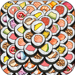 Triple Sushi Match-Tile puzzle