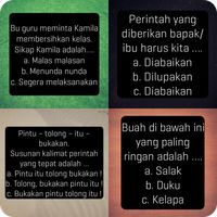 Soal Kelas 1 SD Tema 6 st 3