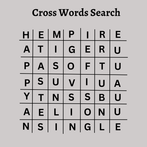 Cross Words Search