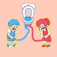 Draw To Pee- Toilet Rush