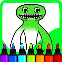 Monster of Banban 4 Coloring