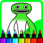 Monster of Banban 4 Coloring