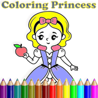 Coloring Fairy Tale Princess
