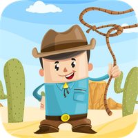 Racing Cowboy - arcade runner