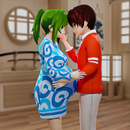 Mommy & Babys Anime Girl Life