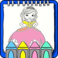 Cute Princess Coloring Pages