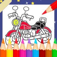 Coloring Motor Bike Racing