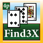 Brain Card Game - Find3x 4P