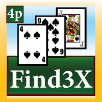 Brain Card Game - Find3x 4P