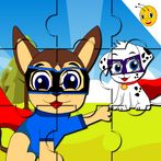 Super Puppy Paw Jigsaw Puzzles