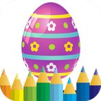 Easter Eggs - Coloring