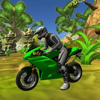 Jungle Motorbike Jumping 3D
