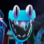 Радужные монстры синий друг 2