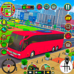 US coach driving bus simulator