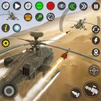 Gunship Helicopter Robot Game