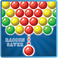Raccoon Saver-Shooting Bubbles