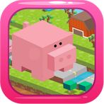 Blocky Pig Runner