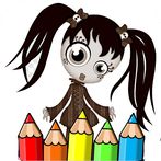 coloring scary horror