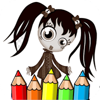 coloring scary horror