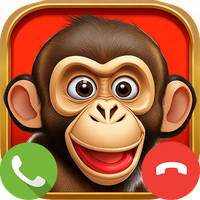 Fake Call Funny Monkey Games