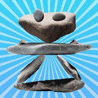 Rock Balancing -piling stones-