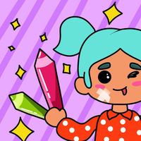 Toca Coloring Book Glitter