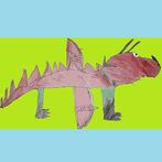 Dragón escupe fuego