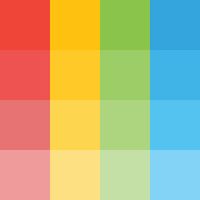 Orderly Colored Display