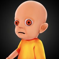 The Scary Dark Evil Baby House