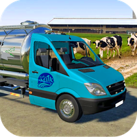 Milk Van Cow Milk Delivery Sim