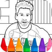 Football Players : Coloring