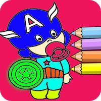 Hero Super Coloring book
