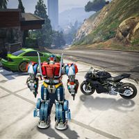 Robot War Car Transform Games