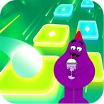 Grimace Shake Tiles Hop