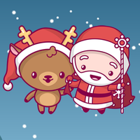 Christmas Winter Coloring Book