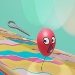 3D Colorful Balloons Pop